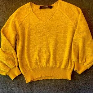Mustard colored sweater